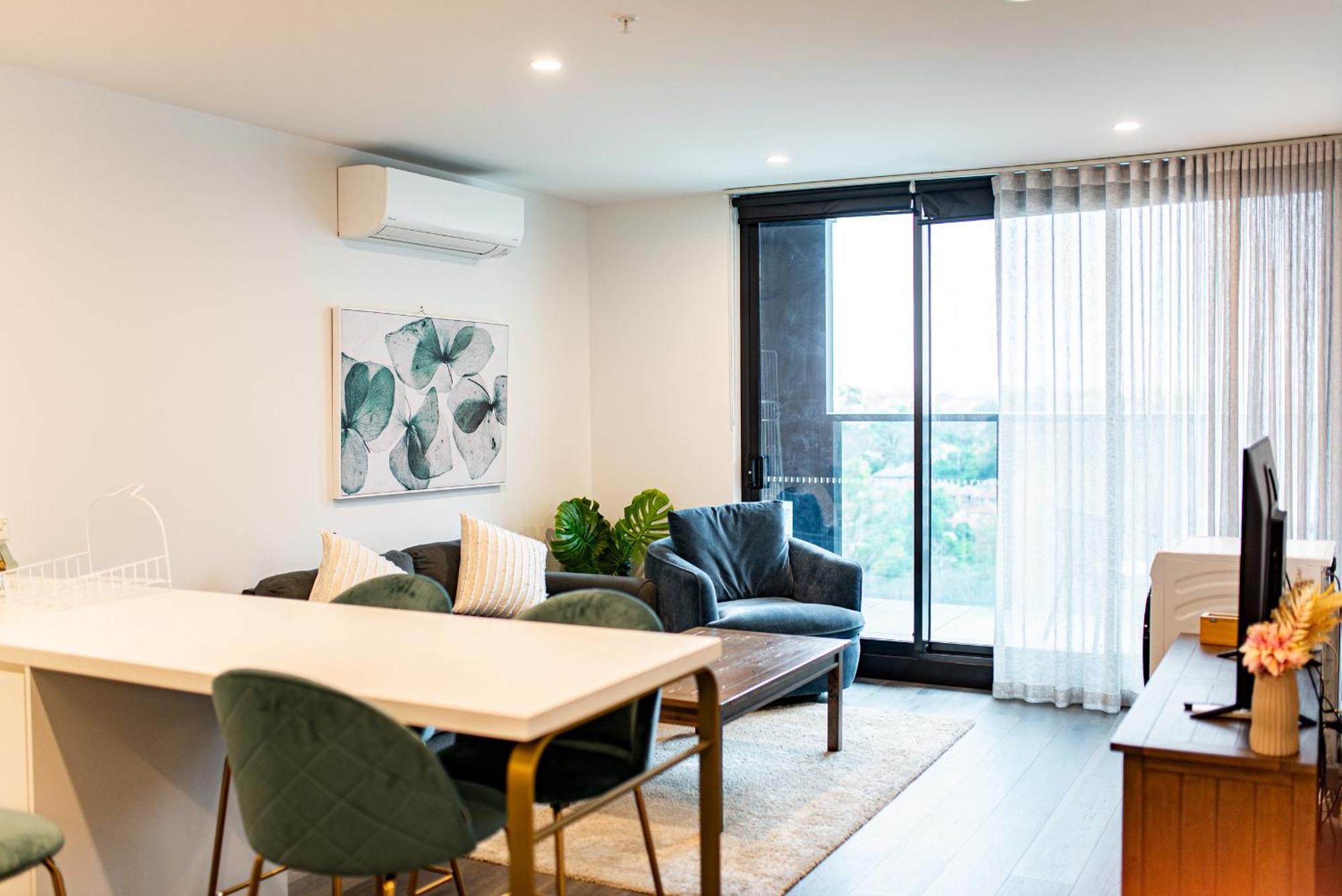 Apartment Next To Public Station, Boxhill Central, 2 Bedrooms, Free Parking And Wifi Box Hill Kültér fotó